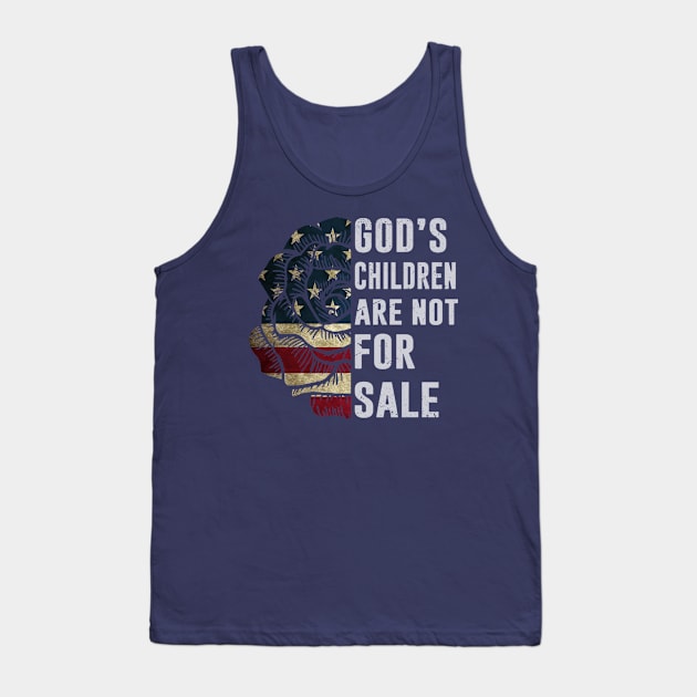 God's Children are Not For Sale Tank Top by Aestrix